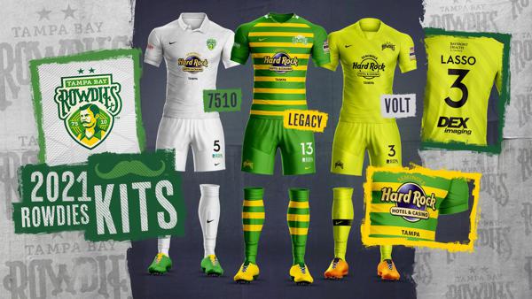 Rowdies Launch 2021 Kits and Reveal New Crest Design - Tampa Bay Rowdies