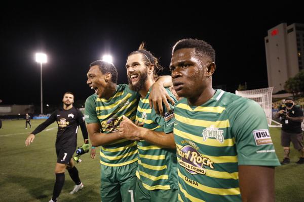 Starting lineups for tonight's USL - Tampa Bay Rowdies