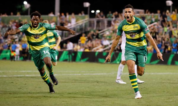 Late goal lifts Rowdies over Memphis 901, into Eastern Conference