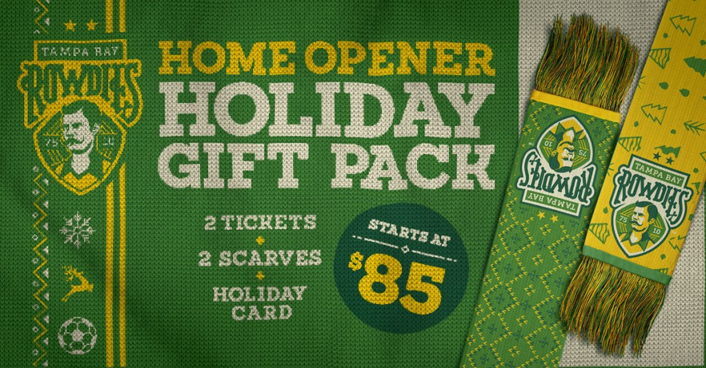 Holiday Pack - Tampa Bay Rowdies