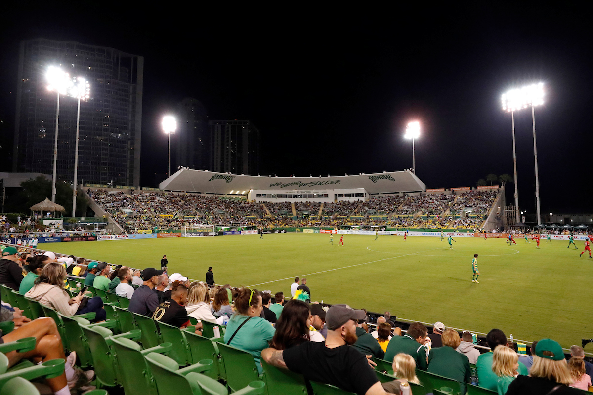 The Rowdies store at Al Lang Stadium - Tampa Bay Rowdies